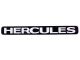 Autocollant / Sticker HERCULES, noir-blanc