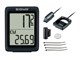Compteur de vélo SIGMA BC 5.0 WR avec câble, noir, 5 fonctions