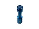 Potence STR8 MBK Booster/Yamaha Bw's, bleu