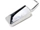 Spiegel STR8 F1-Style, universal, M8 Gewinde (inkl. Adapter Linksgewinde), chrom