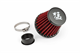 Performanceluftfilter STR8, Anschluss gerade Ø 35/28mm, Rot
