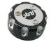 Bouchon d'essence en alu, Derbi Senda, Look Carbone