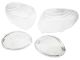 Kit cabochons clignoTR8 MBK Ovetto / Yamaha Neos, transparent