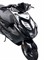 Carrosserie complète STR8 (9pcs), Yamaha Aerox / MBK Nitro NEW à partir de 2013, NOIR METAL