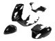 Kit carrosserie 8pcs STR8 Piaggio ZIP SP2, noir