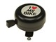 Glocke / Klingel " I love my bike", schwarz