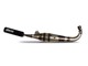 Echappement Yasuni noir pour Peugeot 103 SP (Puch/Sachs/universal)