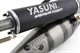 Pot YASUNI Scooter R silencieux alu noir Minarelli horizontal