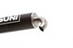 Auspuff Yasuni Carrera 16 Alu-Schwarz, Minarelli horizontal