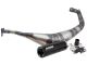 Pot d'échappement VOCA Warrior 50/70cc, Derbi Senda silencieux noir