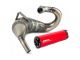 Pot d'échappement VOCA Rookie cross 50/70cc, silencieux rouge, Yamaha DT50 / MBK X-Limit