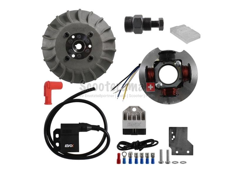 thumbnail image 2 of Olympia Odometer/Speedometer Scale Kit – 0-80 Km/h – Piaggio Vespa 50 L/R/N – White 2 of 6