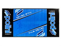 Teppich Polini Racing 200 x 100cm blau/schwarz