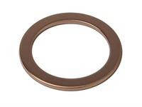 Joint de coude cuivre d'échappement (intermédiaire), Puch ø24x32x2mm Joint de coude cuivre d'échappement (intermédiaire), Puch ø24x32x2mm