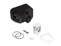 Zylinderkit Polini 65cc, Ø43mm Guss, Kolbenbolzen 10mm, Piaggio