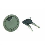 Bouchons de réservoir verrouillable avec clés, NITRO/AEROX/Aprilia AREA, gris original Bouchons de réservoir verrouillable avec clés, NITRO/AEROX/Aprilia AREA, gris original