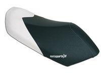 Housse de selle Peugeot Jet-Force C-Tech, noir-blanc