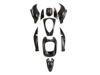Kit carrosserie noir métallisé, scooter SYM Mio 50/100cc Kit carrosserie noir métallisé, scooter SYM Mio 50/100cc