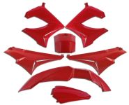 Verkleidungskit 7-Teilig Derbi Senda, Rot Verkleidungskit 7-Teilig Derbi Senda, Rot