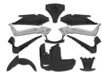 Kit habillage Yamaha X-Max 125cc 11 pcs. noir mat «2006-2009» Kit habillage Yamaha X-Max 125cc 11 pcs. noir mat «2006-2009»