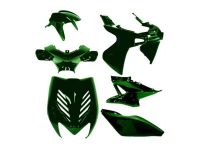Kit carrosserie Replay VERT 8 pièces MBK Nitro/Yamaha Aerox
