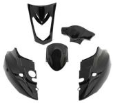 Habillage 5-pcs Kymco Agility 50 4t (R12) 07-08 noir