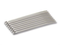 Bride acier inox pour ruban isolant echappement DEi 20cm Bride acier inox pour ruban isolant echappement DEi 20cm