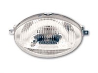 Optique de phare avant (sans porte d’ampoule), scoooter Liberty 50 /Vespa ET2/ET4 50 homologué CE