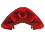 Verre feu arrière rouge CE