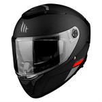 Helm MT Thunder 4 SV schwarz matt, Doppelvisier, (Grösse XS)