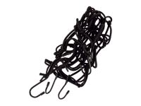Filet de porte bagage universel noir ( env. 40x40cm) Filet de porte bagage universel noir ( env. 40x40cm)