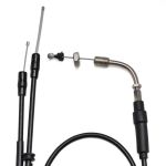Câble de gaz/pompe à huile, Aprilia SR (moteur Piaggio)