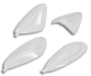 Blinkergläser transparent, Piaggio NRG extrem Blinkergläser transparent, Piaggio NRG extrem