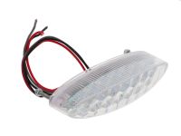 Feu arrière universel à LED Replay ovale & transparent