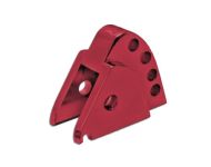 Réhausseur d'amortisseur moteurs Minarelli, rouge anodisé Réhausseur d'amortisseur moteurs Minarelli, rouge anodisé