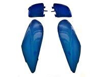 Blinkergläser blau, MBK Booster Next Generation