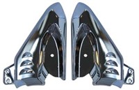 Caches reposes pieds chrome Yamaha T-Max >2008