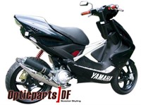 Optische Domstreben ODF Aluminium, MBK Nitro / Yamaha Aerox - 50/100cc