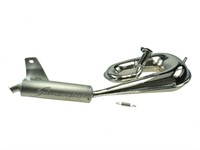 Pot d'échappement Simonini serpentin chromé, Piaggio Ciao Pot d'échappement Simonini serpentin chromé, Piaggio Ciao