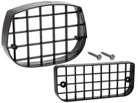 Grilles de phare avant+arrière noir "standard", vélomoteurs Piaggio Ciao