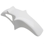 Garde boue avant F1, plastique blanc Garde boue avant F1, plastique blanc