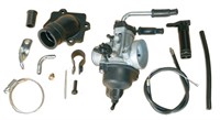 Kit carburation Malossi PHVB 22mm, moteur Minarelli 100cc 2T