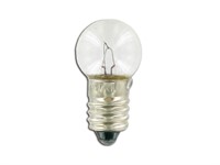 Ampoule E10 de phare arrière blanche 6V 4W a visser Ampoule E10 de phare arrière blanche 6V 4W a visser