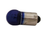 Ampoule de phare arrière bleue 12V 5W (BA9S) à clipser