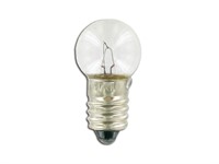 Ampoule E10 de phare arrière blanche 6V 6W a visser