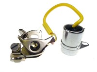 Kit condensateur + rupteur-vis platinée, vélomoteurs Piaggio Ciao/SI Kit condensateur + rupteur-vis platinée, vélomoteurs Piaggio Ciao/SI