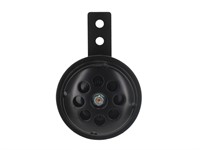 Klaxon universel 12V DC noir, Klaxon universel 12V DC noir,