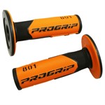 Poignées Pro Grip MX noir/orange