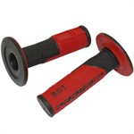 Prs poignées Pro Grip MX 801 Duo Density noir/rouge