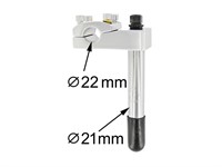 Potence de guidon Ø21mm avec 4 points de fixations Potence de guidon Ø21mm avec 4 points de fixations